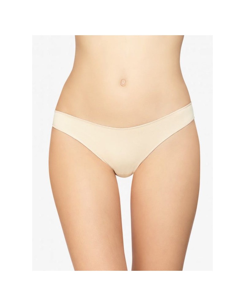 Culotte de bikini basique en microfibre de avet