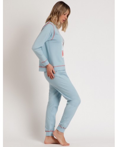 Pyjama en Polaire pour Femme Winter Club