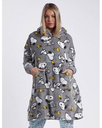 Peignoir avec motif Snoopy - ADMAS