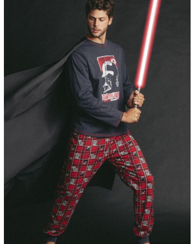 Pyjama Long en Coton Star Wars d'Admas