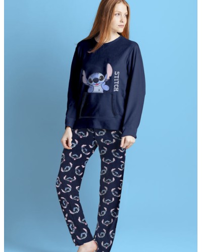 Pyjama à Manches Longues Disney Stitch