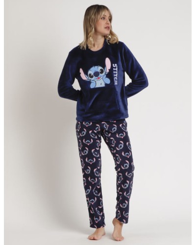 Pyjama à Manches Longues Disney Stitch