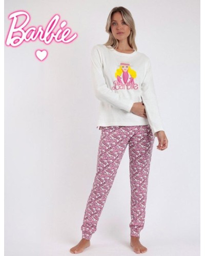 Pyjama à Manches Longues Barbie Chic