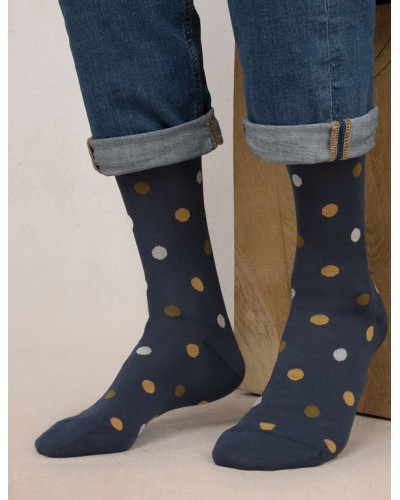 Chaussettes Urbaines à Motif de Pois Multicolores