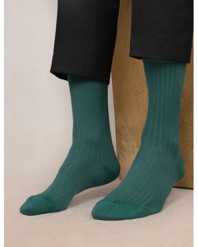 Chaussettes en coton premium style Fil d'Écosse