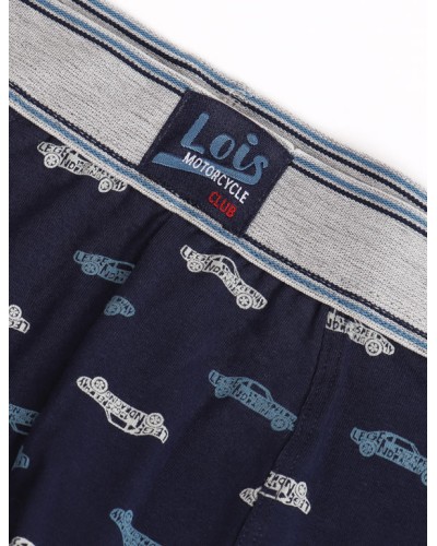 Lot de 2 boxers LOIS pour homme avec motif de voitures