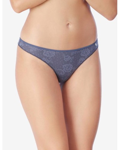 String en jacquard avec effet de dentelle