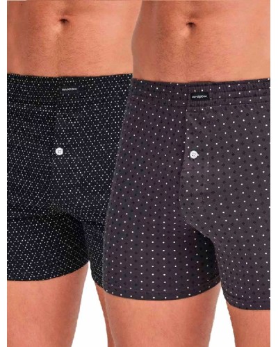 Boxer homme Don Algodón B0110 - Lot de 2