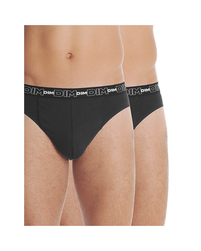 Slips homme en coton DIM x2